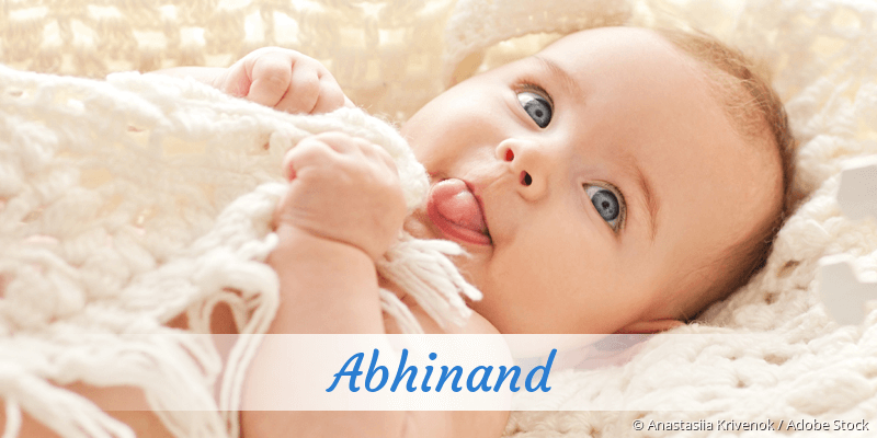 Baby mit Namen Abhinand