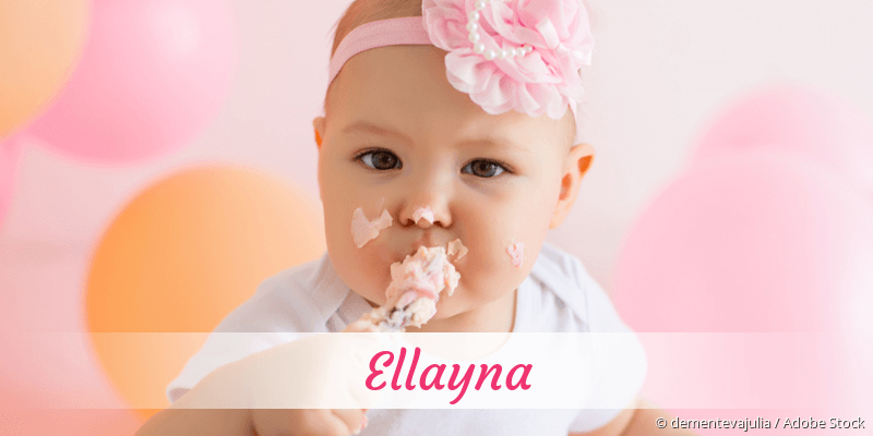 Baby mit Namen Ellayna