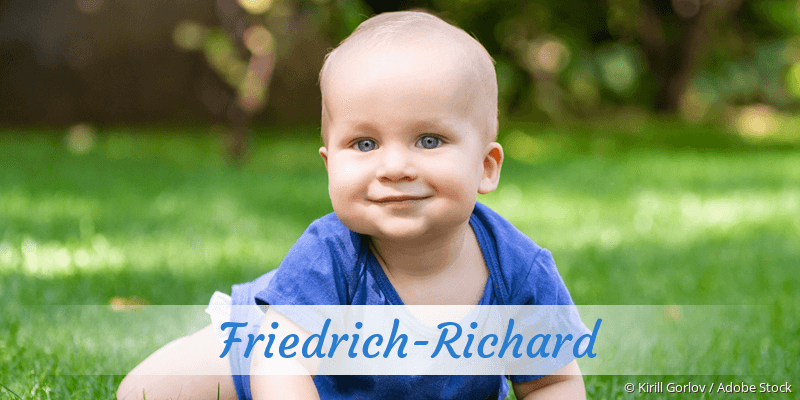 Baby mit Namen Friedrich-Richard