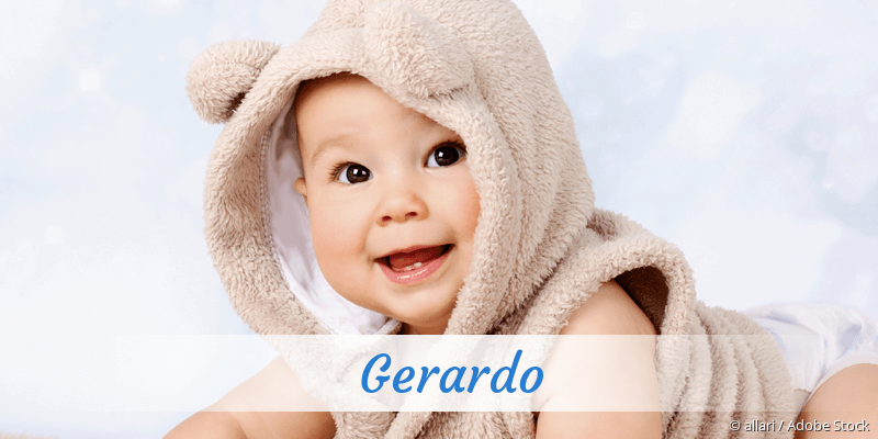 Baby mit Namen Gerardo