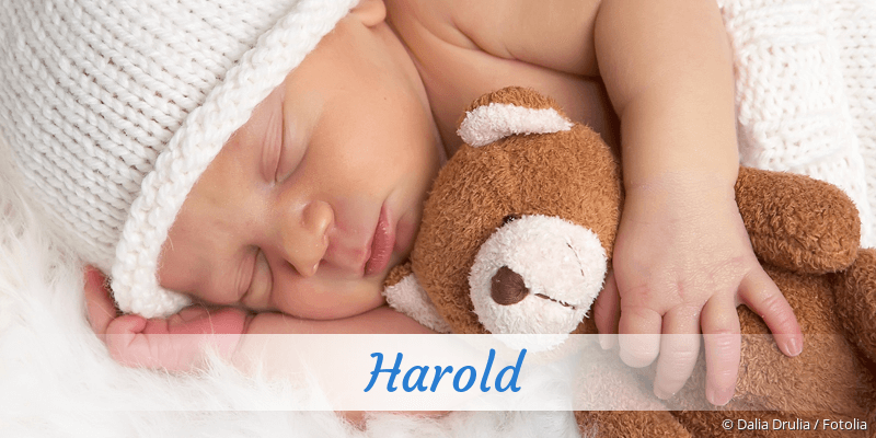 Baby mit Namen Harold