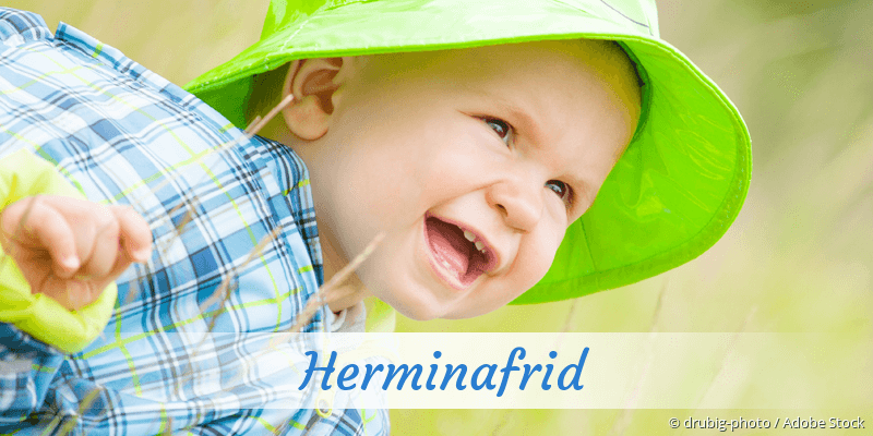 Baby mit Namen Herminafrid