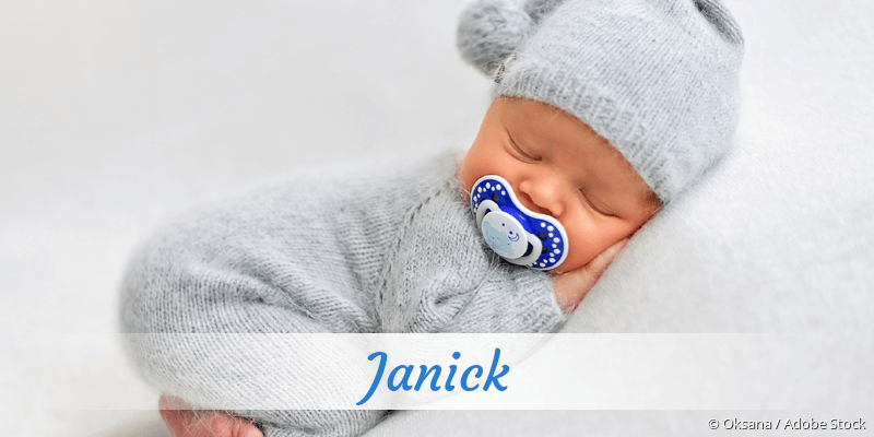Baby mit Namen Janick