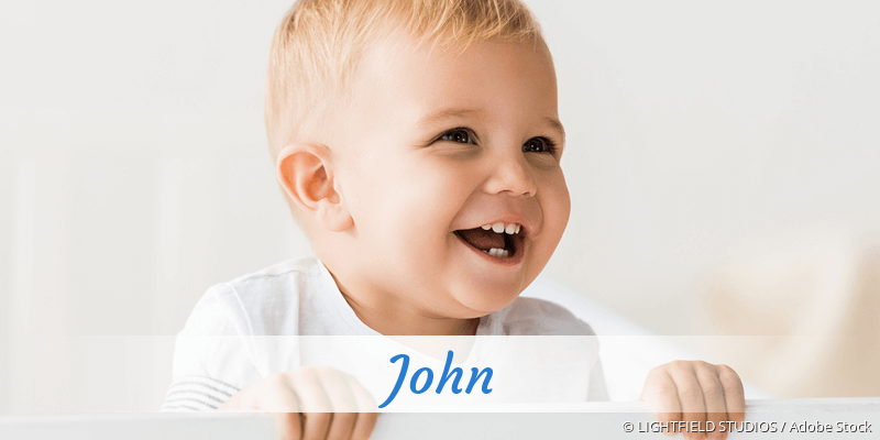 Baby mit Namen John