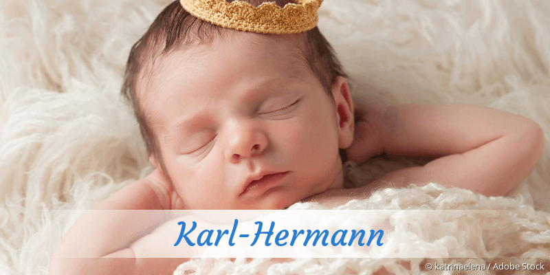 Baby mit Namen Karl-Hermann