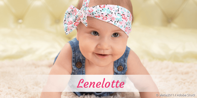 Baby mit Namen Lenelotte