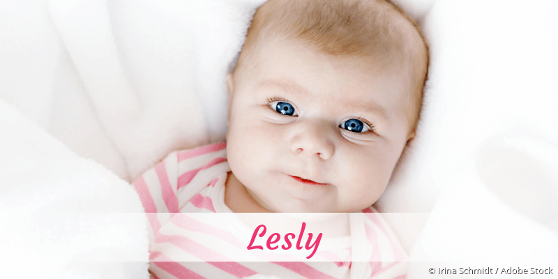Baby mit Namen Lesly