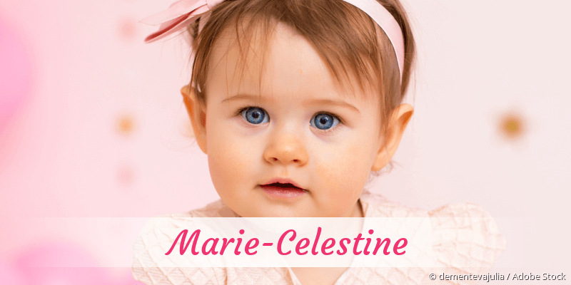 Baby mit Namen Marie-Celestine