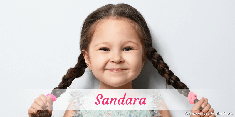 Baby mit Namen Sandara