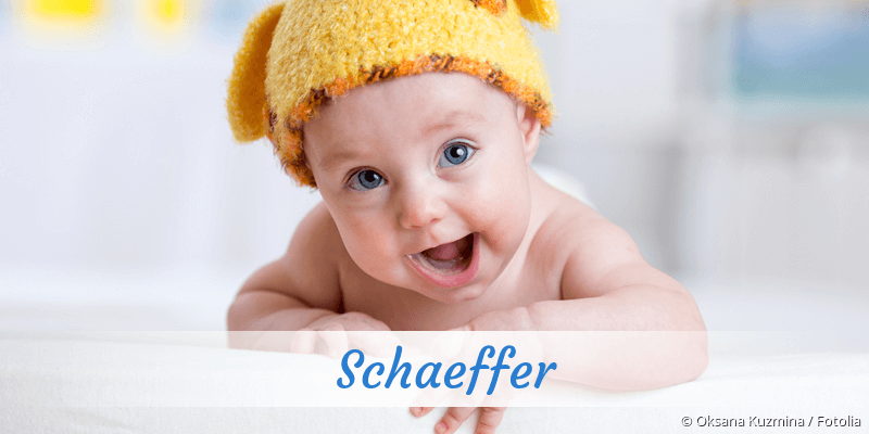 Baby mit Namen Schaeffer