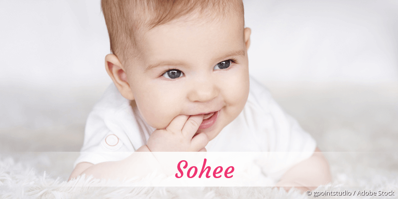 Baby mit Namen Sohee