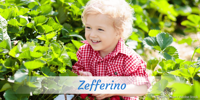 Baby mit Namen Zefferino